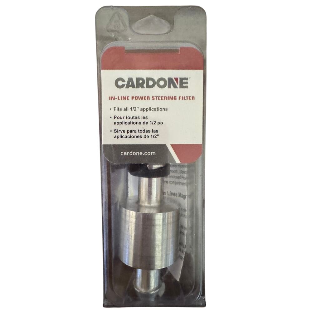 Cardone Pure #20-0012F In-Line Power Steering Filter Fits All 1/2" Applications